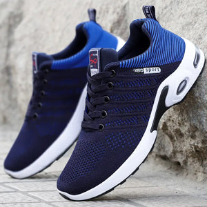 Shoes men 2024 new trend men's shoes breathable lace-up running shoes Korean version light casual sports shoes