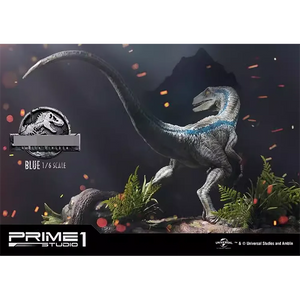 Prime 1 Studio LMCJW2-01 1/6 Jurassic Dinosaur Blue P1S state EX Edition Limited Edition Collection Figure Model 16 inch