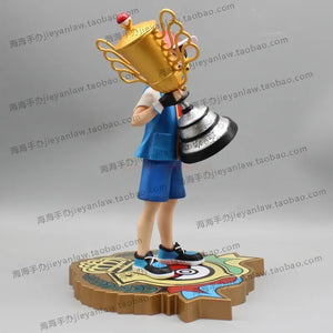 2024 New 28cm Pokemon Pikachu Champion Ash Ketchum Model Cartoon Characters Around Pvc Collection Model Desktop Ornaments Gifts