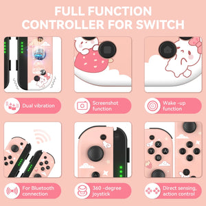 For Nintendo Switch/iOS/Android/PC Wireless Video Game Controller Trubo Control Console Joystick For Bluetooth Electronics