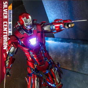 HotToys Marvel Iron Man Silver Centurion Armor Edition 1:6 Alloy Figure Doll Soldier Accessories Collection Model Ornament Gift