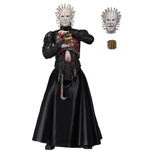 NECA Figure Hellraiser He'll Tear Your Soul Apart Ultimate Pinhead Action Figure Horror Doll Collection Model Toy Birthday Gifts