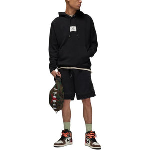 Original Air Jordan New Black Men's Hoodie Sports Casual Knit Basketball Pullover DQ7339-010