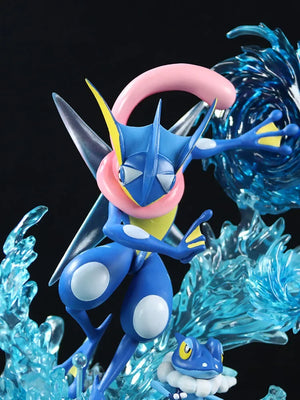 30cm Pokémon Anime Figure Egg Greninja Third Order Evolution Group Figurine Statue Model Ornament Peripheral Toys Gifts