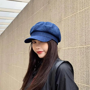 Simple fashion women hat spring and summer beret