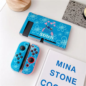 Disney Stitch For Switch Case Shell Protective Split Housing Box For Nintendo Switch Accessories NS Console TPU Fundas