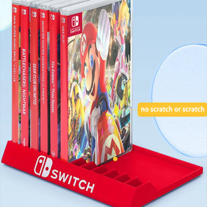 for Nintendo switch oled Cassette storage rack Desktop card box holder Game disc storage bracket stand for NS switch accessories