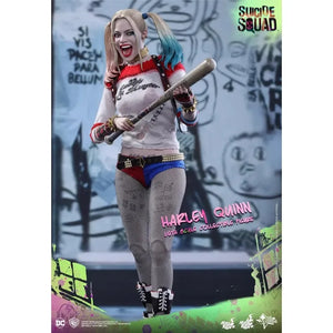 Original hottoys HT 1/6 MMS383 Suicide Squad Harley Quinn 1.0 Action Figure Model Toys 12-inch collectible scene ornament gift