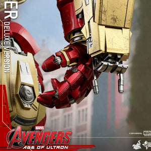 Hottoys Mms510 Marvel The Avengers Iron Man Mk44 Anti-hulk 2.0 Deluxe Hulkbuster Collection Anime Action Figures Alloy Gift Toy