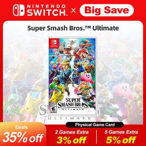 Super Smash Bros. Ultimate Nintendo Switch Game Deals Action Fighting and Multiplayer Genre for Switch OLED Lite Game Console