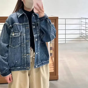 VISVIM KOFU 23SS SS 101XX JKT DMGD-1010 washed distressed denim