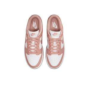 Nike Dunk "Rose Whisper" leather retro non-slip wear-resistant lightweight low-cut sneakers women's rose pink