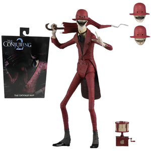 Neca The Conjur-ing 2 Universe Crooked Man Action Figures Horror Figure Joint Movable Bookshelf Collection Model Toy Gift