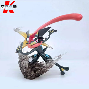 [1/20 Scale World] Mega Greninja Ash Ketchum Greninja One of the original partners of Kalos Region Toy Figure Decoration