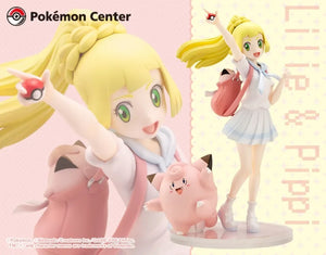 In Stock Kotobukiya Pokémon Sun Lillie Original Anime Figure Model Doll Action Figures Collection Cute Toys for boys Gifts PVC