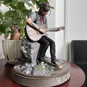 Original Anime The Last Of Us Part Ii Neca Figure Ellie With Guitarist 30cm Pvc Statue Model Doll Collection Ornaments Gifts Toy