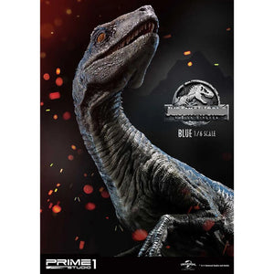 Prime 1 Studio LMCJW2-01 1/6 Jurassic Dinosaur Blue P1S state EX Edition Limited Edition Collection Figure Model 16 inch