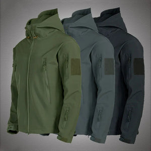 Military Shark Skin Soft Shell Jackets Men