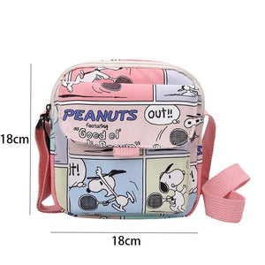 8pcs/lot Creative Snoopy Pencil Case Large Capacity Pencil Box Pen Bag Stationery Gift Office School Supplies