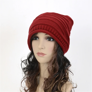 Protect Yourself From The Cold Winter With This Stylish Oversized Slouch Hat