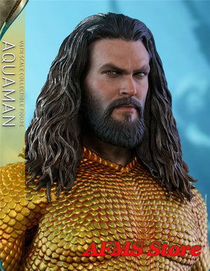 Original HotToys MMS518 1/6 Scale Collectible Figure Aquaman Arthur Curry Aquaman 12 inch Men Soldier Action Figure Model Toys