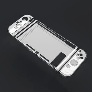 Transparent TPU Soft Case Joycon Protective Shell Cover for Nintendo Switch NS Console Crystal Clear Back Protector Accessories