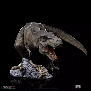 33TOYS Iron Studios UNIVJP74722-IC Jurassic Dinosaur tyrannosaurus rex Limited edition 5.1 inch Statue Scene Decoration Gift