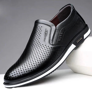 Brand Leather Shoes for Men Designer Loafers High Quality Adult Moccasins Men Driving Shoes Male Footwear Men's Formal Shoes