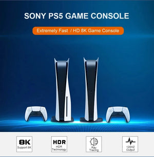 Slim for Ps 5 825g Ssd Video Game Handheld Console Used Original Ps5 for Sony Playstation