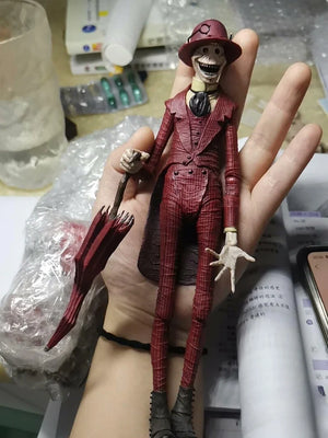 Neca The Conjur-ing 2 Universe Crooked Man Action Figures Horror Figure Joint Movable Bookshelf Collection Model Toy Gift