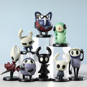 1pc Hollow Knight Silk Song Knight Hornet Grub Zote Quirrel Shade Cornifer Myla PVC Figure Model Ornament Toy Collection Gift