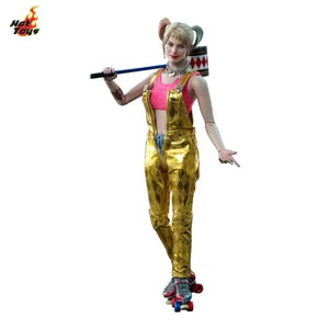 Original Hot Toys HT MMS565 1/6 Raptors Squad Harley Queen Ugly Woman 4.0 Full Set 12In Action Figure Body Model Doll Collectibl