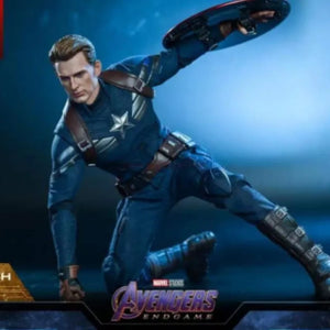 In Stock Hottoys Mms607 1/6 Avengers 4 Captain America Stealth Suit  Gift Model Collection Hobby Marvel Action Figure Toy