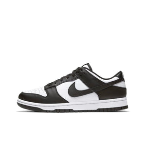 Nike Dunk "White/Black" Panda Leather Classic Popular Non-slip Abrasion Resistant Lightweight Low-cut Board Shoes Women Black and White