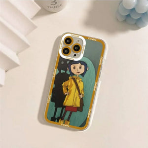 Anime C-coraline  Phone Case For IPhone 11 12 13 Mini Pro Max 14 Pro Max Iphone15 15promax Case Shell Funda Cover