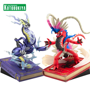 Original Pokémon Genuine Kotobukiya Koraidon Miraidon PVC 22CM Action Anime Figure Statuette Model Collection Model Toys Gift