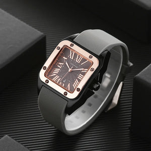 Quartz Fashion Exquisite Ladies Watch Lover Watches Silicone Material Watchband Fresh Noble Elegant Wristband Comfortable