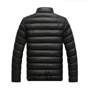 Autumn Winter Nice Outerwear Men Stand Collar Patchwork Coat Thick Puffer Padded Elegant Fashion Clothes Big Size 5XL Wholesale