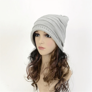 Protect Yourself From The Cold Winter With This Stylish Oversized Slouch Hat