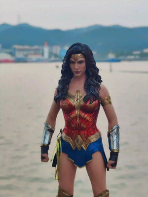 New Spot Hottoys Ht "Warner 100" Wonder Woman Mms698 Hair Transplant Limited 1:6 Ratio