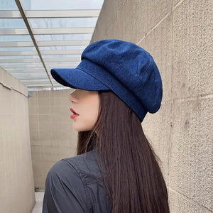 Simple fashion women hat spring and summer beret