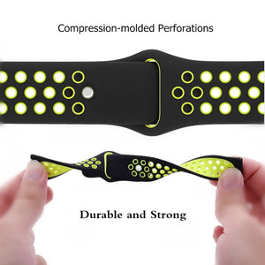 Strap For Apple Watch Band 45mm 44mm 42mm 40mm 49mm 41mm 38mm 44 mm silicone Bracelet correa iwatch Series 7 8 9 6 5 4 Ultra se