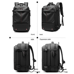 Vacuum Compression Large-capacity Backpack Travel Backpack Men's Business Multifunction Computer Bag Fashion Fitness Bags 2024