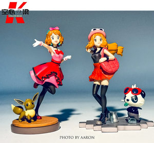 [1/20 Scale World] Serena & Eevee Contests Toy Figure Decoration