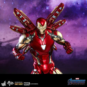 Original New Hot Toys Marvel Avengers Alloy Iron Man Mk85 1/6 Anime Action Figure Collection Head Engraving Toys Model Gifts