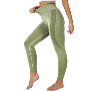 Speckled Seamless Spandex Leggings Women