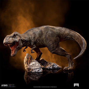 33TOYS Iron Studios UNIVJP74722-IC Jurassic Dinosaur tyrannosaurus rex Limited edition 5.1 inch Statue Scene Decoration Gift