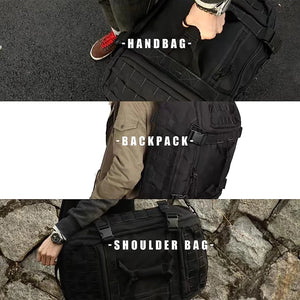 40L 60L 80L Travel Duffel Bag Military Tactical Backpack with Adjustable Strap Weekender Bag for Men Women Waterproof Gym Bags