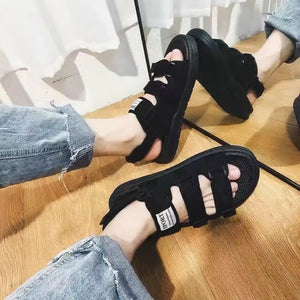 Summer Men's Sandals 2024 New Sandals Slippers Non-slip Waterproof Wading Shoes Beach Flip-flops Soft-soled Slippers Men's Shoes