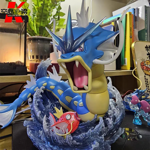 [1/20 Scale World] Magikarp & Gyarados Toy Figure Decoration